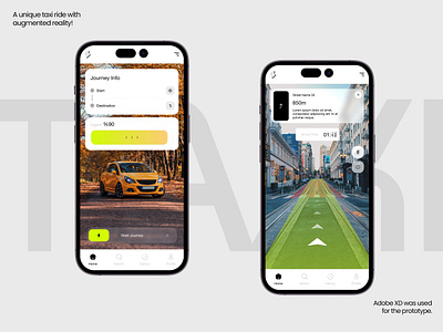 TAXI APP: AR animation app ar branding creative design gif graphic design mobile motion graphics taxi ui ux visualizing