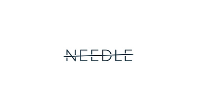 Needle High-end Knitwear Branding art direction bespoke branding fashion graphic design high end logo negative space photography simplicity styling typography