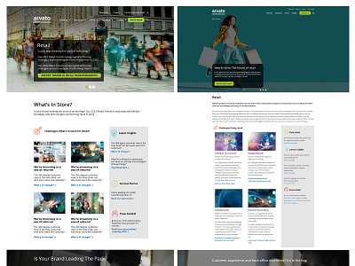From concept to reality - website arvato branding cx design graphic design icons ui website