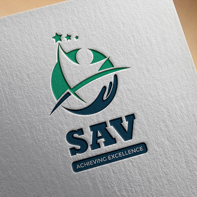 SAV School - Brand Identity branding design graphic design logo vector