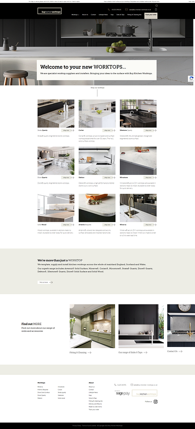 BuyKitchenWorktops Website