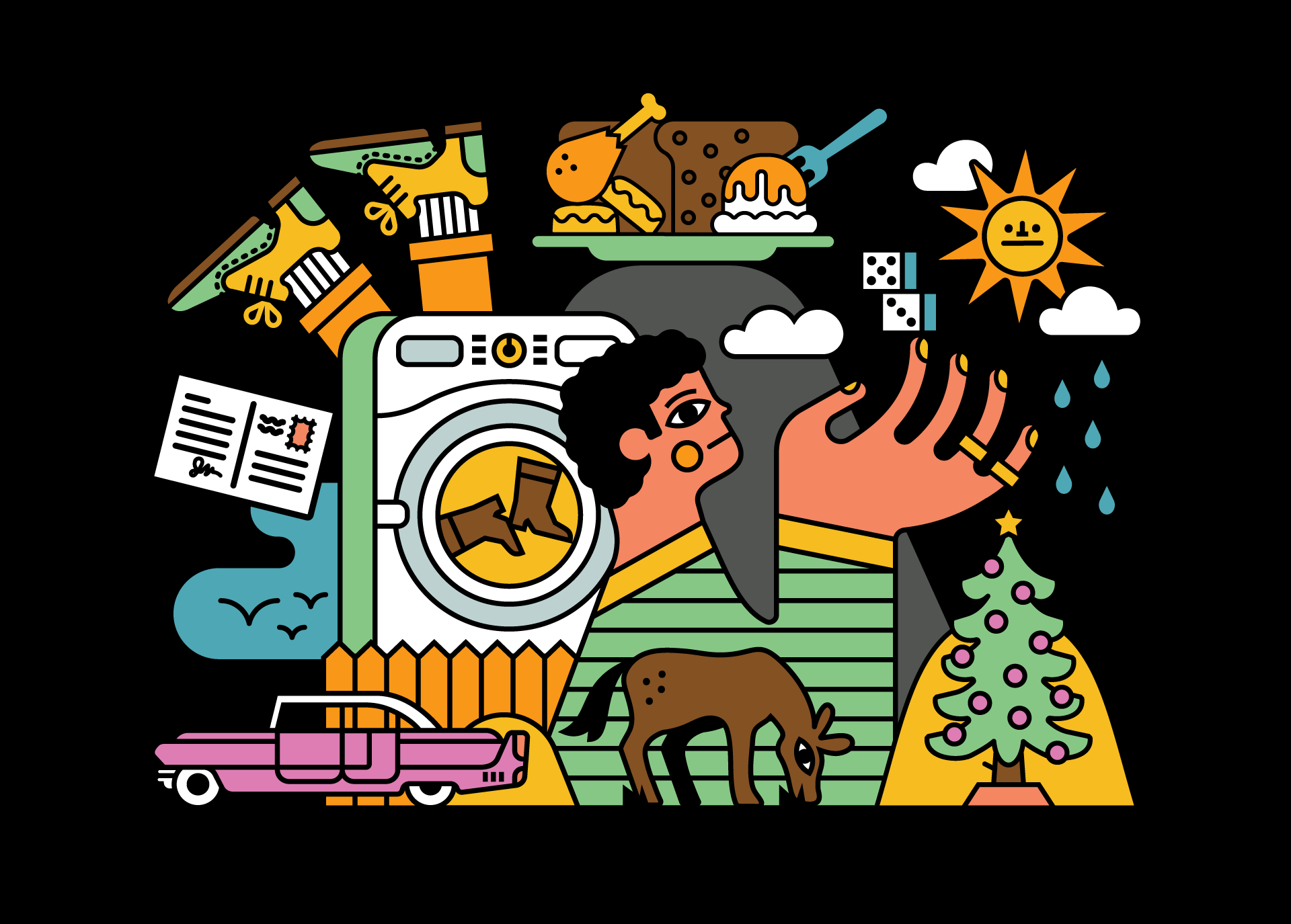 Example of Barn Session Gig Poster