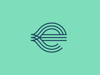 Ecotranzit charge eco energy green icon logo mark symbol transport tranzit