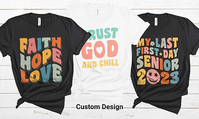 Retro wavy groovy t shirt design pod designer shopify trendingtshirts tshirt design tshirtdesigns typography