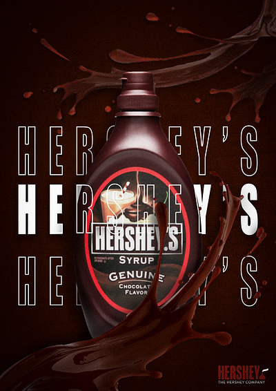 HERSHEY'S_Timepass_Poster#1 3d branding graphic design logo