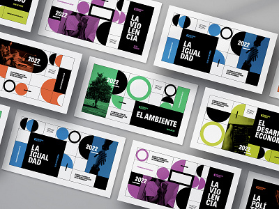 Brand identity: Comunidad de Ideas branding design geometric graphic design logo minimal typography