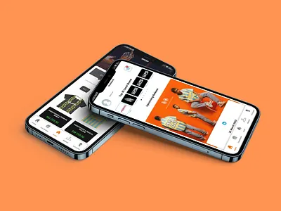 Hubstack. Local Streetwear App android app ios mobileapp ui