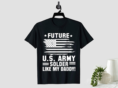 USA Army Typography T-shirt Design christmas t shirt design custom t shirt design design graphic design illustration t shirt design templet t shirt designs t shirt maker t shirt printing