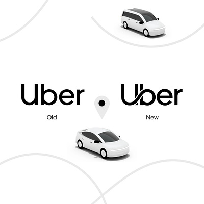 Uber New Logo Concept branding concept art creative design illustration logo logo design