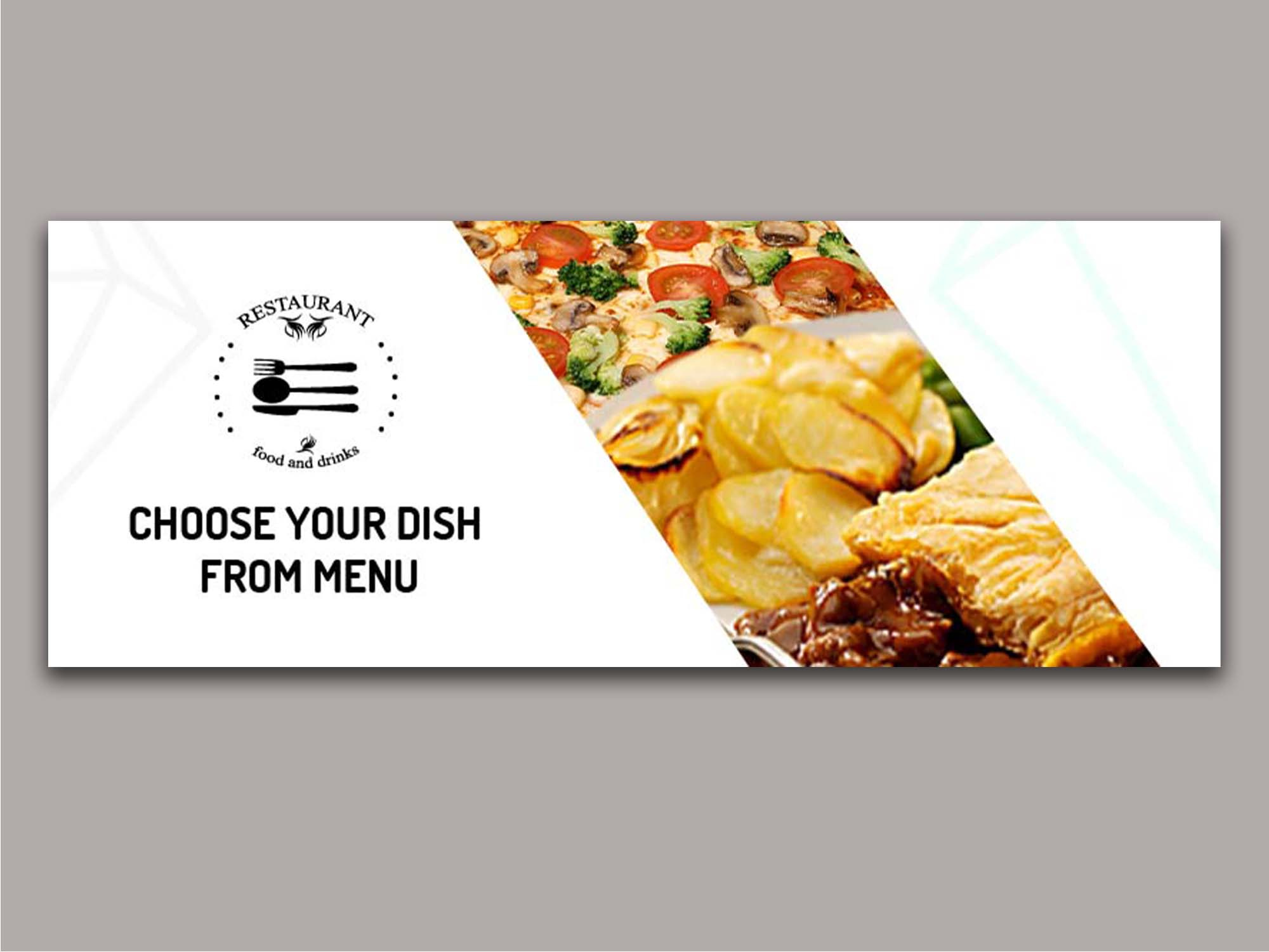 Food Menu Facebook Cover Template by Sakhawat Hossen on Dribbble