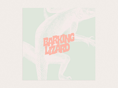 Barking Lizard Branding branding design graphic design logo pop art