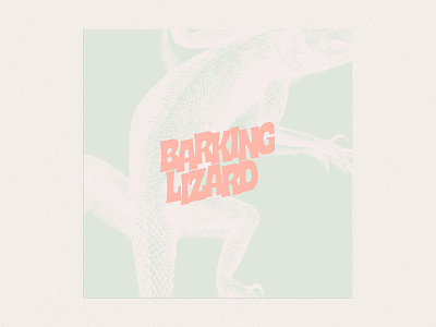 Barking Lizard Branding branding design graphic design logo pop art