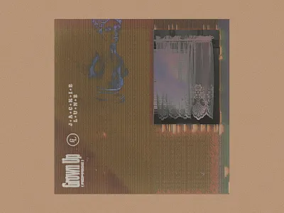 Grown Up Single Art - Jackie Lune album art album artwork album cover design graphic design single cover