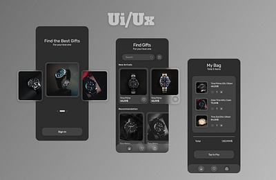 Watch House - Mobile Ui Design - Ui/Ux a figma mobile ui mobile ui design ui ui design uiux uiux design ux design uxui wa