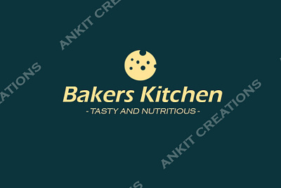 BAKERS KITCHEN graphic design logo