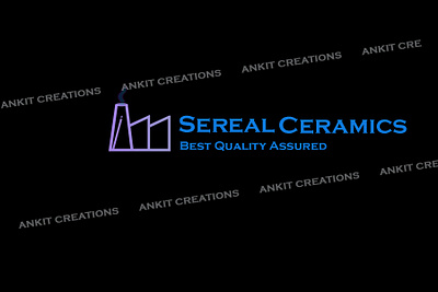 SEREAL CERAMICS graphic design logo