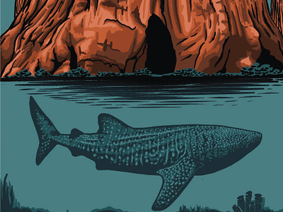 Shark Week 2023, Whale Shark conservation diving fishing hunting illustration marine ocean redwood sea sequoia shark shark week sharks tree underwater week whale wildlife woodcraft woodworking