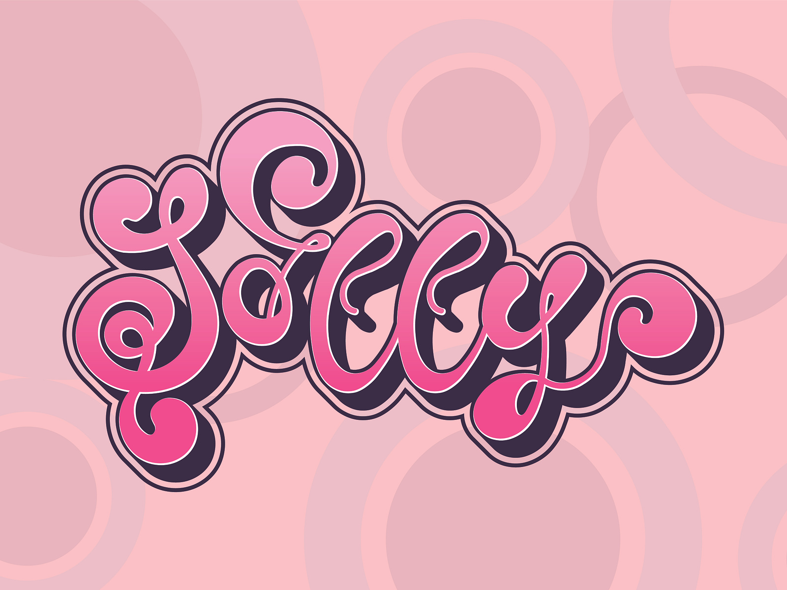 Font logo design by Sadia Muneer on Dribbble