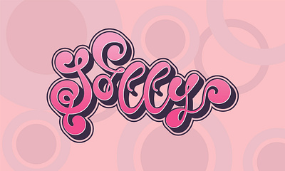 Font logo design design font logo design hand written illustration logo