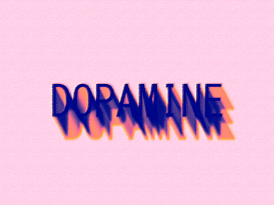 DOPAMINE graphic design