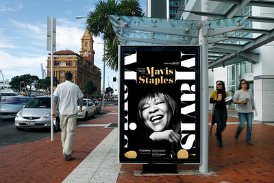 Mavis Staples art direction branding design graphic design