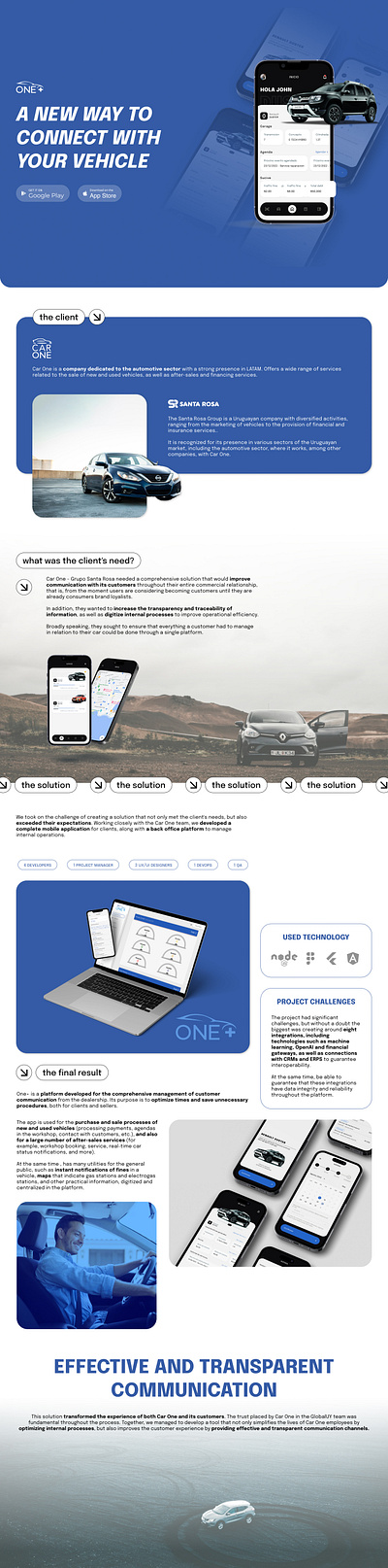 One + app app design back backoffice design develop graphic design illustration mobile app responsive design ui ux uxui web web design