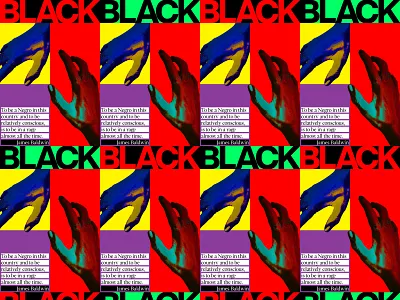 BLACK black design graphic design green human rights red typography