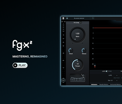 FGX 2 - Slate Digital audio design interface interface plugin ui ux