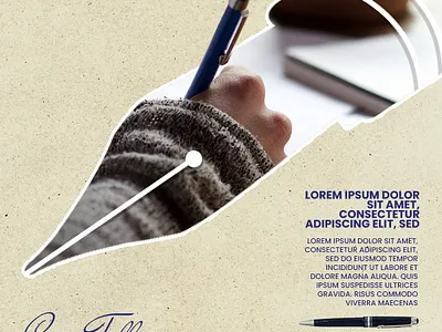 Advanced written life branding conceptual design graphic design illustration image change logo manipulated photoshop ui