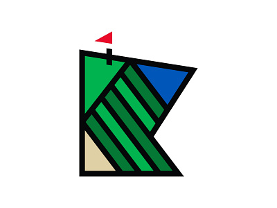 Minnesota Golf (State of Golf) apparel design geometric golf hat design identity illustrator logo logo design minnesota