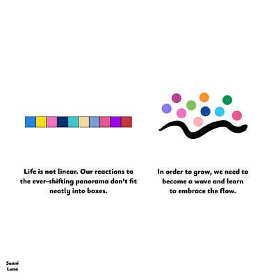 Embrace The Flow of Life design graphic design illustration vector