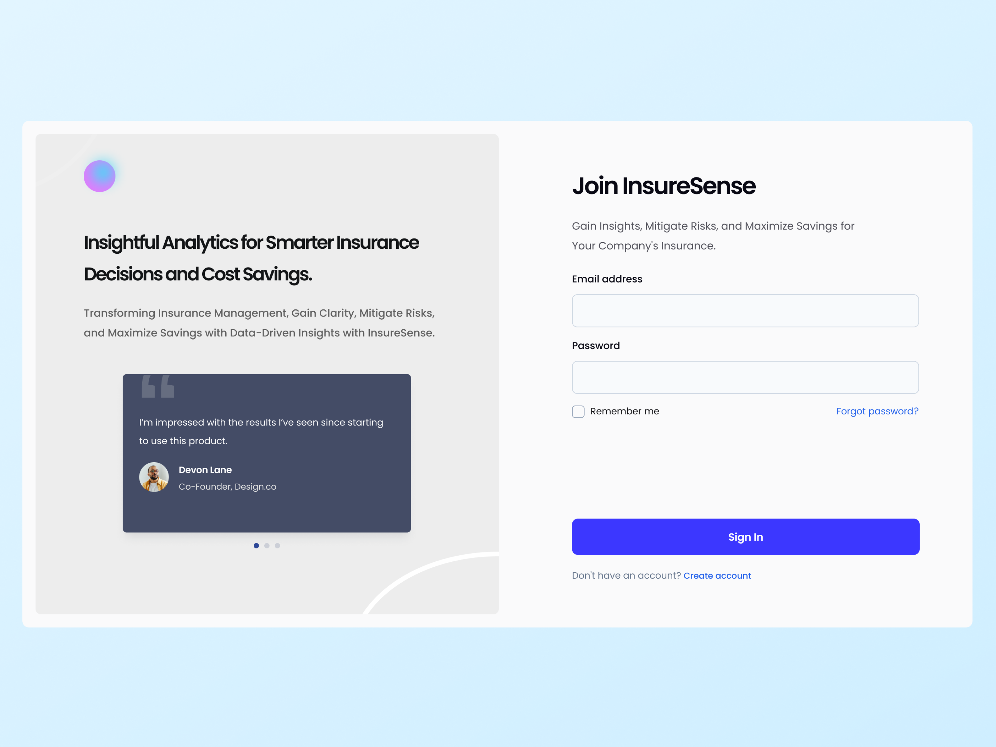 Sign In Page adobe illustrator app design graphic design illustration typography ui ux