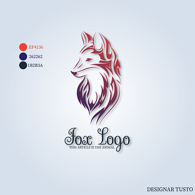Fox Logo Design adobe illustrator design fox fox logo graphic design illustration logo polygon logo vector
