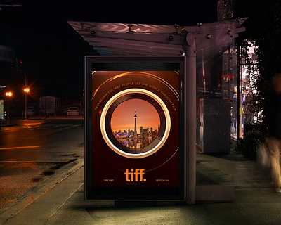 TIFF Magazine Ad/Poster advertise advertisement graphic design illustration magazine design marketing design page layout page layout design photo composite photoshop