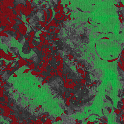 Jigsaw abstract art branding design drawing graphic design green illustration logo procreate red ui