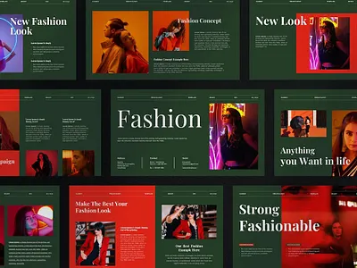Fashion Look-Book Presentation Template abstract annual business clean corporate download google slides keynote pitch pitch deck powerpoint powerpoint template pptx presentation presentation template professional slides template ui web