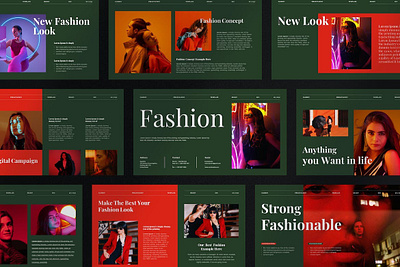 Fashion Look-Book Presentation Template abstract annual business clean corporate download google slides keynote pitch pitch deck powerpoint powerpoint template pptx presentation presentation template professional slides template ui web