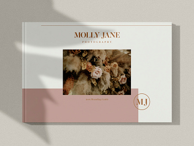 MOLLY JANE BRAND GUIDE branding identity guide logo design