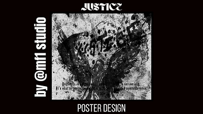 justice poster design artprints artwork graphic art graphic design poster poster design typography vintage design vintage poster wall art