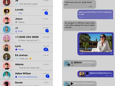 Chat App UI app branding design graphic design graphics illustration logodesign ui