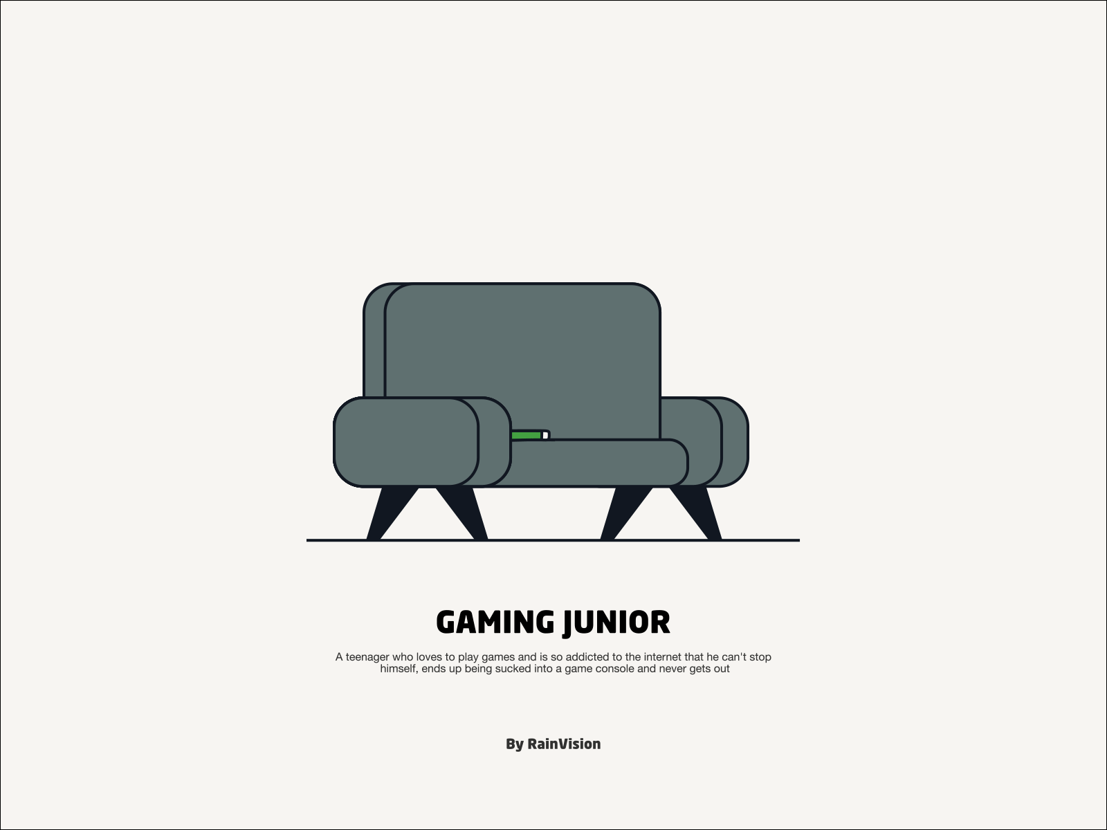 Gaming Junior animation branding design illustration illustrations motion graphics 应用 插图 活跃
