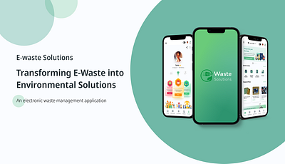 E-waste Solutions - Case Study app design ui ux