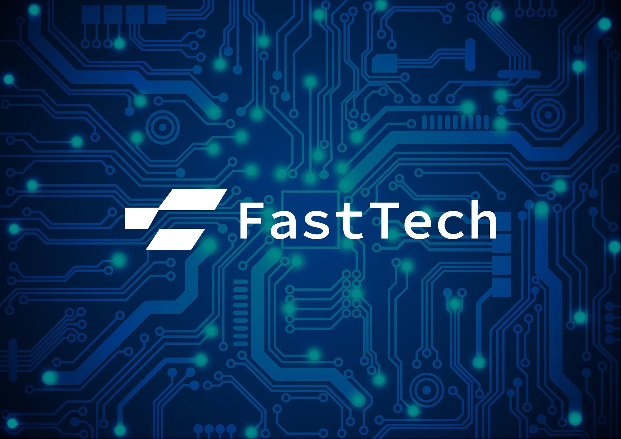 Fast Tech Logo Design, Brand Guidelines, Brand Identity by Robiul Mahdi