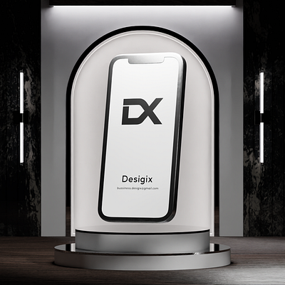 Desigix 3D Mockup for Logo branding graphic design logo
