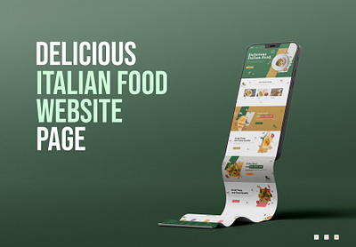 Food website page design adobephotoshop design food portfolio ui website