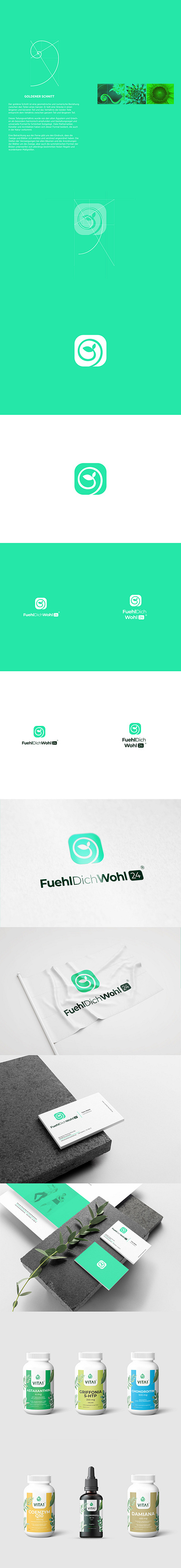 fuehldichwohl24 brand and corporate identity design brand branding graphic design illustration logo vector