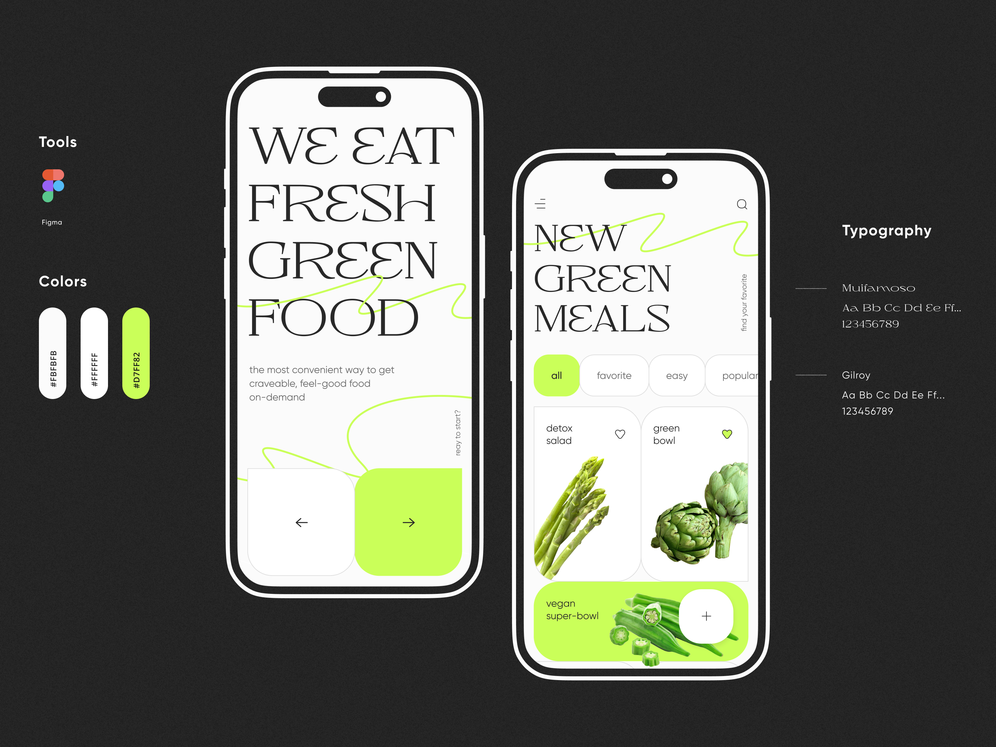 Vegan Food App by Alisa Yoon on Dribbble