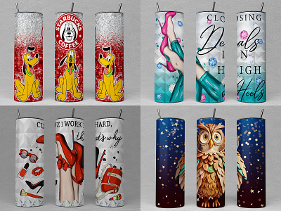 Graffiti Music 20 Oz Skinny Tumbler Sublimation (3054091)