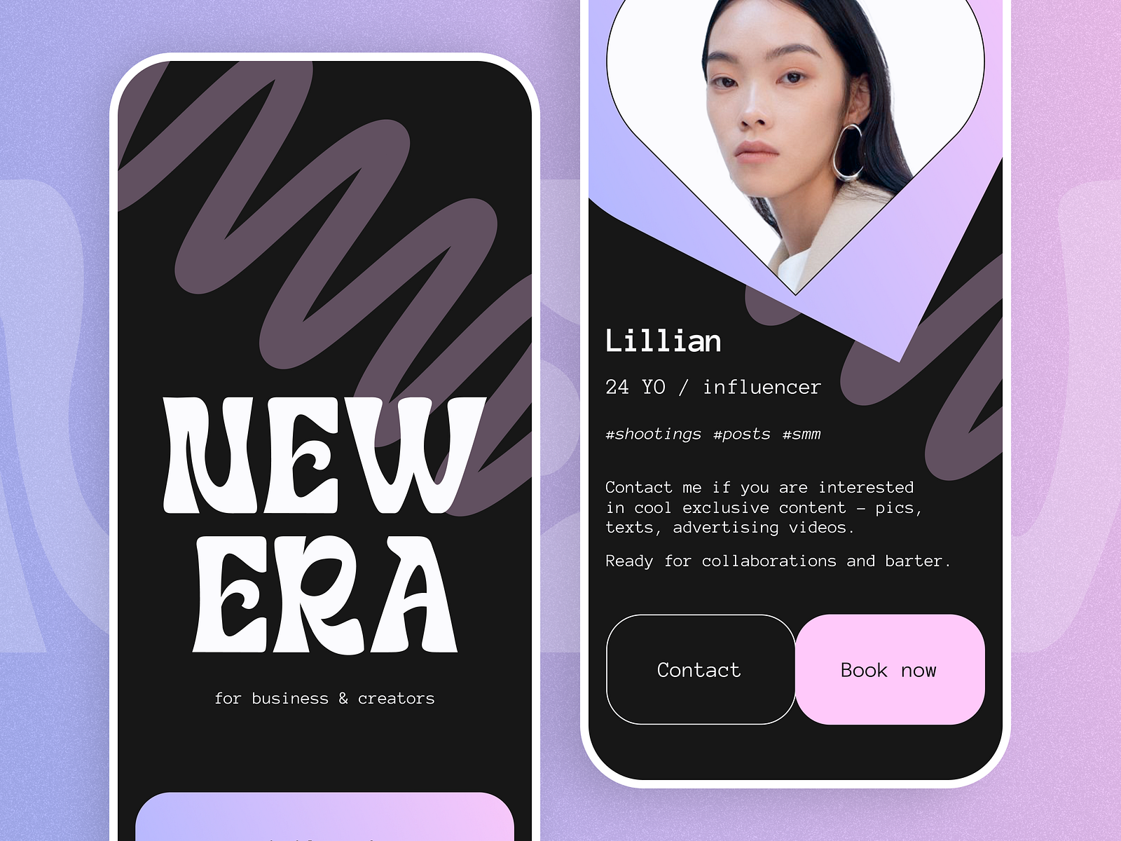 Influencer Hunting App by Alisa Yoon on Dribbble