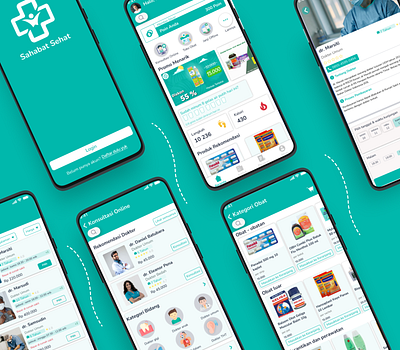 Medical App app branding graphic design ui